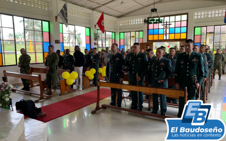 Ascienden 32 oficiales del Ejército Nacional en el departamento del Chocó.