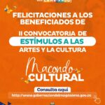 Beneficiarán propuestas culturales del Magdalena a través del programa ‘Macondo Cultural’