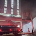 Bomberos atendió incendio en empresa arrocera
