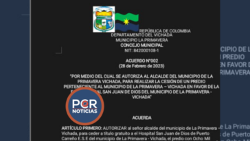 CONCEJO DE LA PRIMAVERA AUTORIZA AL ALCALDE PARA CEDER GRATUITAMENTE PREDIO AL HOSPITAL MUNICIPAL