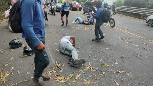 Caída de una rama en el sector del Alto del Río dejó personas lesionadas