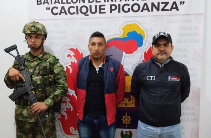 Capturado presunto integrante de la estructura ilegal ‘Dagoberto Ramos’