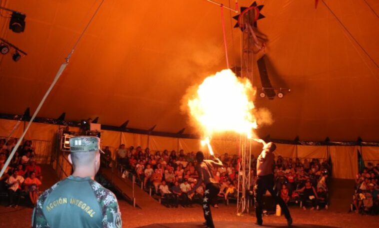 Circo Colombia del Ejército llegó a Yopal