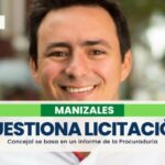 Concejal Julián García cuestiona licitación del sistema de transporte de Manizales