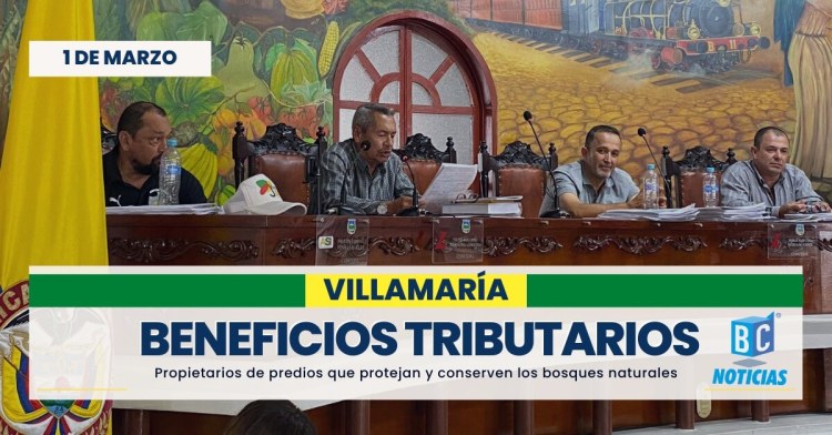 Concejo de Villamaría aprobó beneficio tributario a propietarios de predios que conserven la biodiversidad