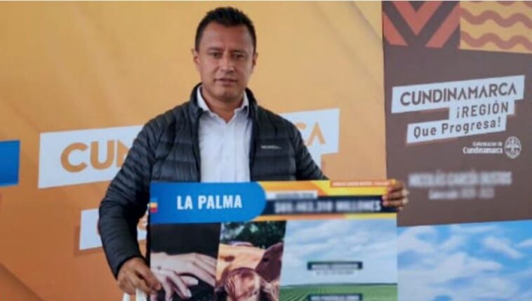 John Jairo Pulido Pulgarín, actual alcalde municipal de La Palma (referencia) - Foto: Tomado de Facebook: Alcaldía Municipal La Palma