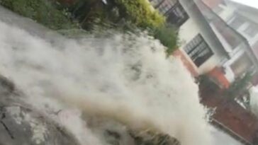 Cuatro viviendas resultaron averiadas por fuerte aguacero en Aranzazu