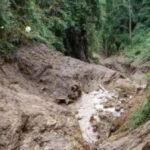 Derrumbes en Salento: cierre total en la ruta de evacuación del volcán Cerro Machín