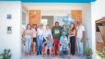 Dirección de vivienda departamental hizo entrega de nuevas viviendas a 4 Familias aguazuleñas
