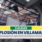 Dos lesionados dejó explosión de compresor en lavadero de carros en Villamaría