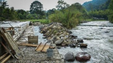 EPA avanza en la rehabilitación de la bocatoma de la vereda el Agrado