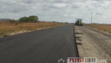 El 24 de marzo se reactivarían los trabajos de pavimentación en la Ruta Libertadora