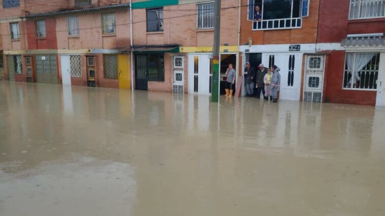 El drama de 500 familias en Bosa y Soacha por las lluvias