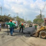 Empezaron trabajos en la Avenida Bicentenario