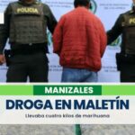 En Alto Bonito capturaron a un hombre portando cuatro kilos de marihuana