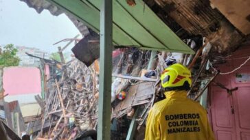 En el barrio San Ignacio colapsó parcialmente una vivienda