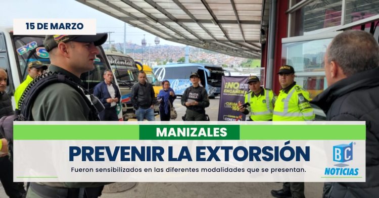 En la Terminal de Los Cámbulos buscan prevenir la extorsión