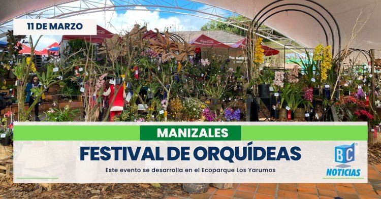 Este fin de semana disfrute de la 17° Exposición Nacional de Orquídeas de Manizales