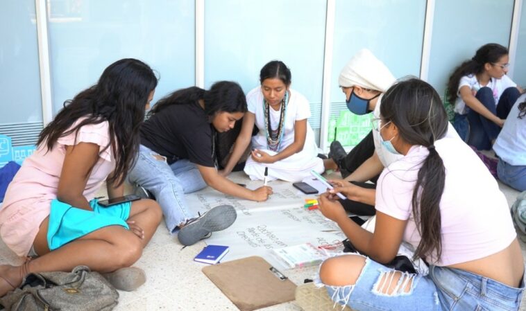 Estudiantes de Unimagdalena toman la vocería en contra de la violencia