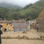 Familias damnificadas de Rosas, Cauca, protestan por falta de soluciones tras deslizamiento de tierra