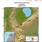 Fuerte temblor sacudió esta tarde algunas ciudades del norte de Colombia