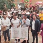 Gobernador de Nariño firmó acta de inicio de proyecto de pavimentación en vías de La Llanada