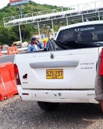 Hombre que intentaba escapar con una camioneta robada, fue detenido en el peaje de Neiva