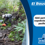 IGAC participa en la expedición científica pacífico 2023.