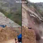 Impresionante: en video quedó registrado masivo derrumbe de obras de Covipacífico en Bolombolo – Antioquia.