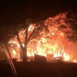 Incendio acabó con una casa en San Carlos