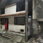 Incendio en el barrio laureles de Calarcá, dejó pérdidas del 30% en una vivienda