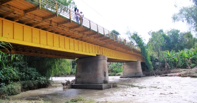 Iniciaron las obras de reparación del puente Barragán