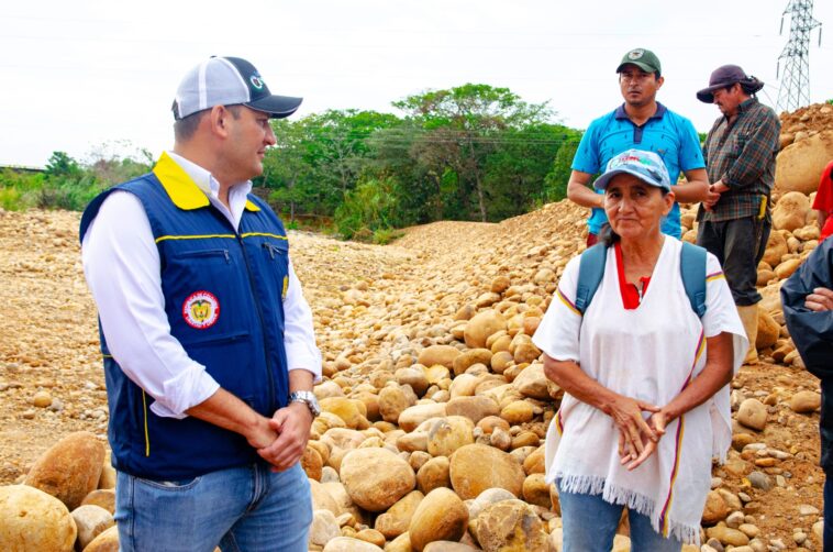 Intervienen el río Guachiría en Paz de Ariporo, con canalización y jarillón de 300 metros