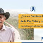 Invitación a socialización y postulación al programa “Caminos Comunitarios para la Paz Total”, hacen el Invias y el Gobierno Departamental