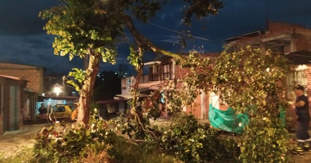 Lluvias en el Quindío: dos accidentes de tránsito y tres vendavales se registraron en los últimos días