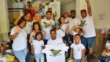 Los Buenos Somos Más y la Fundación Manos de Ayuda Cartagena llevaron felicidad a niños del barrio Ceballos