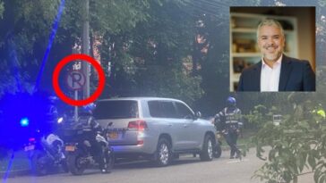 «Mal parqueada» pillaron camioneta del esquema de seguridad de Duque, mientras «almorzaba con Fico»