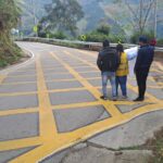 Marcación vial llega a cinco municipios del Huila.