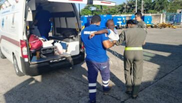 Misión de traslado aeromédico en San Andrés isla, para dos pacientes 
