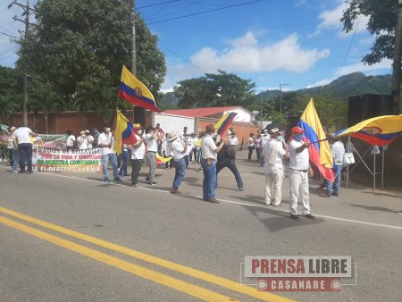 Nuevas protestas por incumplimientos en compromisos de la doble calzada Yopal - Aguazul este martes 21 de marzo