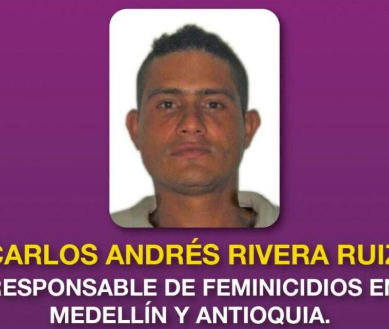 Ofrecen millonaria recompensa por presunto feminicida en serie en Medellín