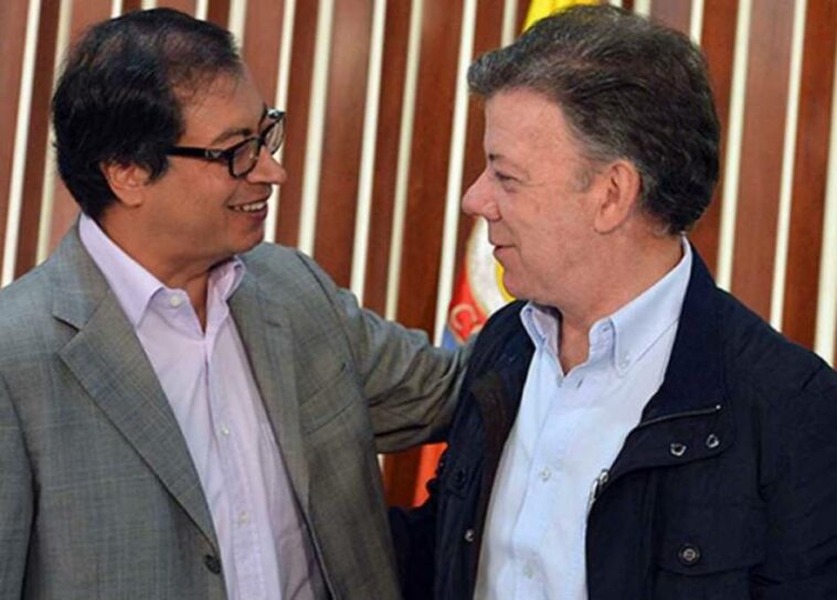 Petro y Juan Manuel Santos se reunirán este miércoles para hablar sobre temas de paz