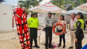 Policía de Turismo lanza la campaña “Vacaciones Seguras” en el municipio de Sahagún