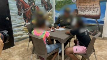 Policía rescató a 14 menores en mendicidad en Cartagena