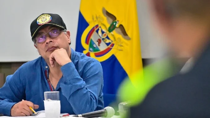 El presidente Gustavo Petro fue el encargado de anunciar el fin del cese al fuego con el Clan del Golfo.