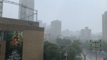 Primeras lluvias del año sofocan la ola de calor que golpea a Barranquilla