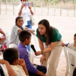 La gobernadora de La Guajira hace un trabajo tendiente a mejorarle las condiciones de vida a muchos niños en especial a los que habitan en la Alta Guajira.
