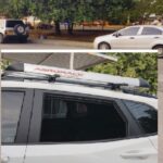 Rompieron vidrio del carro de un médico y le robaron sus implementos de trabajo