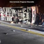 Se reporta accidente de tránsito de un bus de la empresa Occidental en la vía que comunica a los departamentos de Risaralda y Chocó.