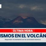 Servicio Geológico reporta nuevamente incremento en la actividad sísmica del volcán Nevado del Ruiz